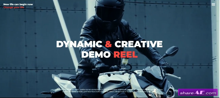Cinematic Demo Reel - Premiere Pro Templates