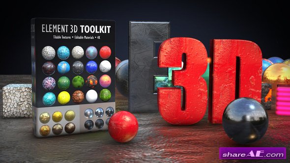 Videohive Element 3D Toolkit