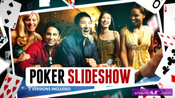 Videohive Poker Gambling Cards Slideshow