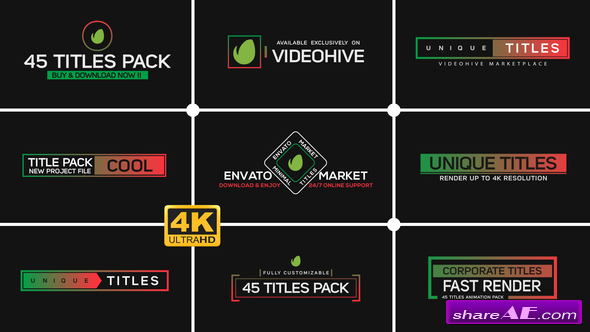 Videohive Titles 21745287