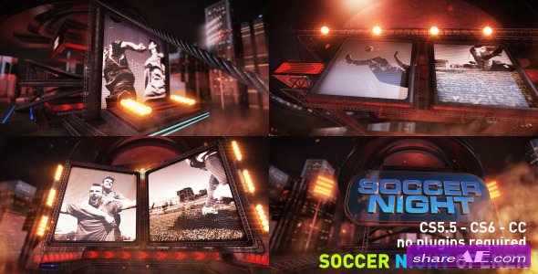 Videohive Soccer Night Opener