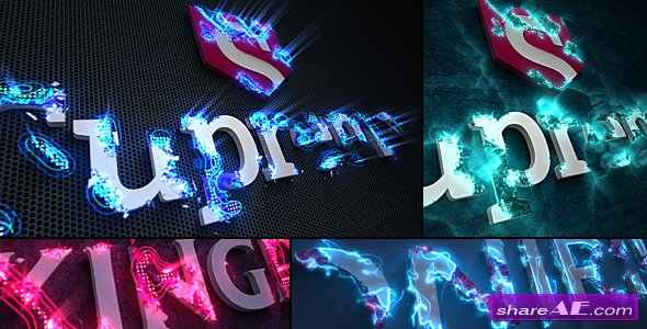 Videohive Sci-Fi Energy - Logo Reveal Pack