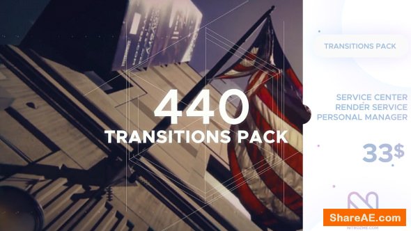 Videohive Transitions Pack v5 20074370