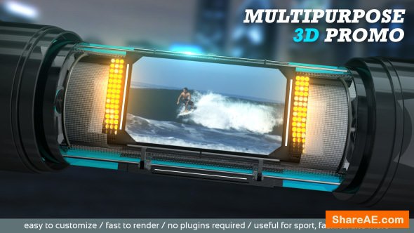 Videohive Multipurpose 3D Promo