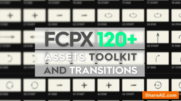 Videohive FCPX Assets Toolkit and Transitions
