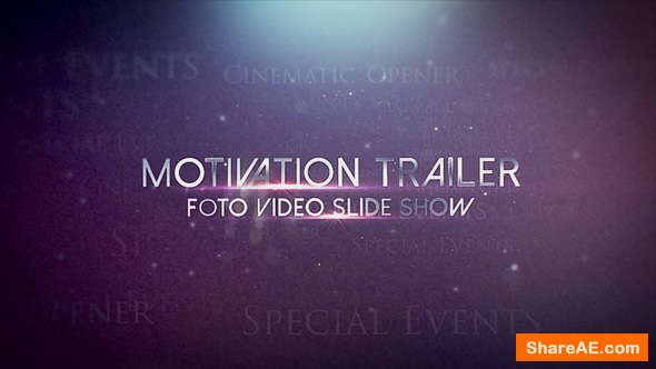 Videohive Motivation trailer