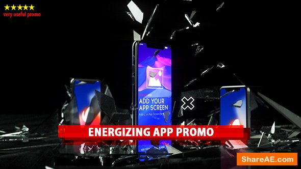 Videohive Energizing App Promo