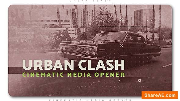 Videohive Urban Clash Cinematic Media Opener