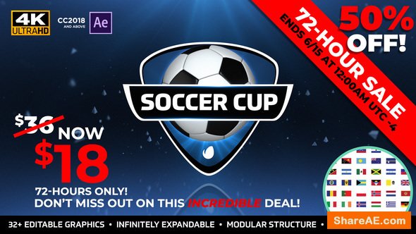 Videohive World Soccer Cup - International Soccer Package