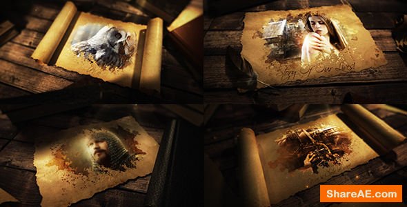 Videohive Ancient Epic Scroll