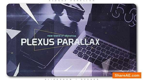 Videohive Plexus Parallax Slideshow | Opener
