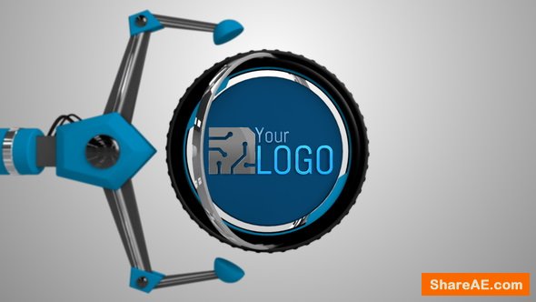 Videohive Mechanical Arms Logo
