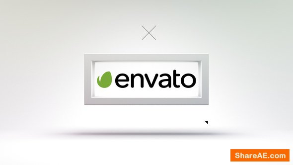 Videohive 3D Frame - Modern Logo Reveal