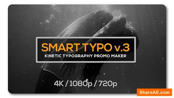 Videohive Smart Typography Opener