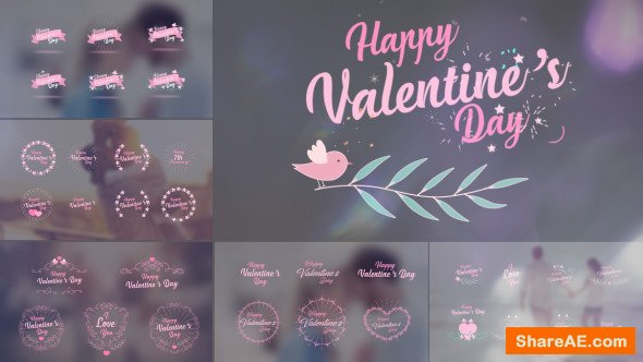 Videohive Valentine's Day Badge Pack