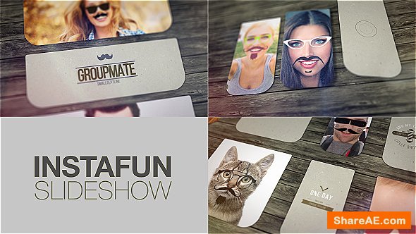 Videohive Mustaches And Beards Funny Slideshow