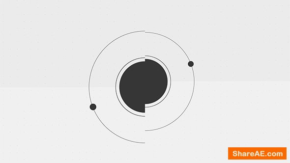 Videohive Logo shape black&white