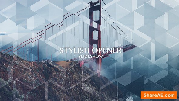 Videohive Stylish Opener - Slideshow