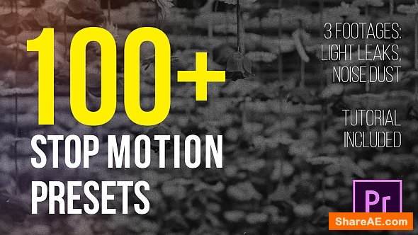 Videohive Stop Motion Presets - Premiere Pro