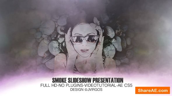 Videohive Smoke Slideshow Presentation
