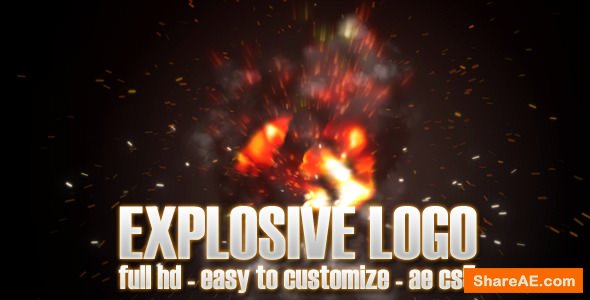 Videohive Explosive Logo