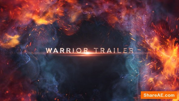 Videohive Warrior Trailer Titles
