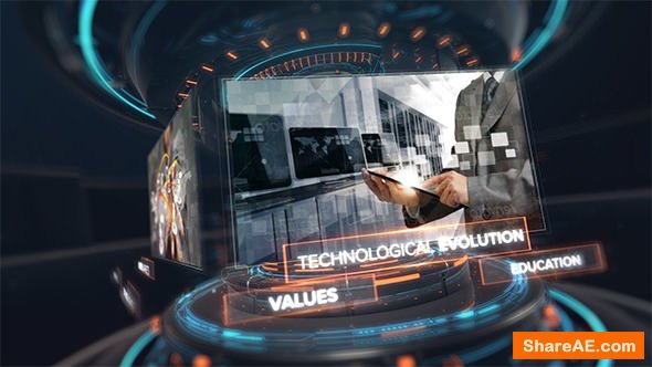 Videohive Digital Technology Intro