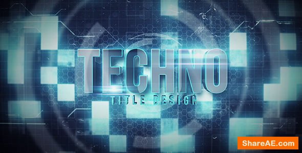 Videohive Techno Title