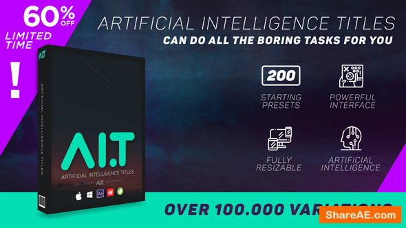 Videohive AI.T - Artificial Intelligence Titles - After Effects Scripts