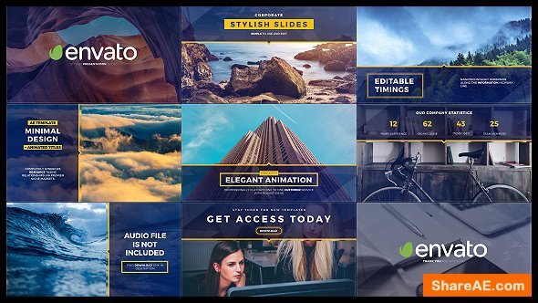Videohive Stylish Slides and Titles