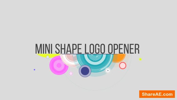 Videohive Shape logo minimal