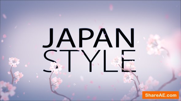 Videohive Japan Style Intro