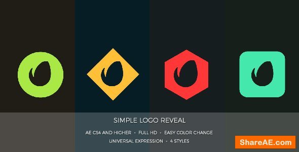 Videohive Simple Logo Reveal 17085917