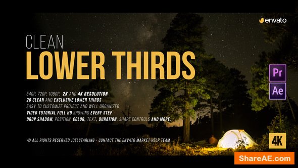 Videohive Lower Thirds 2.3