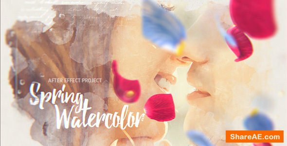 Videohive Spring Watercolor