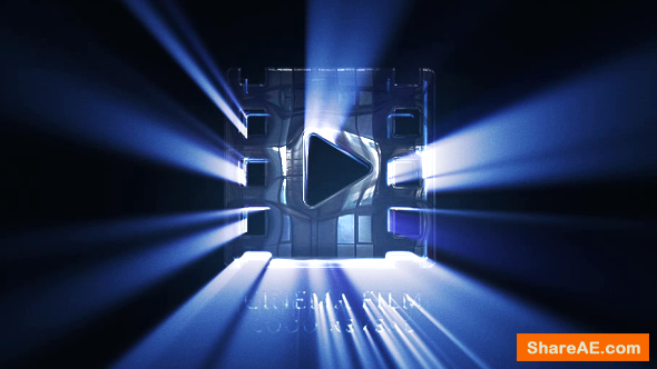Videohive Cinematic Light Rays Logo Reveal