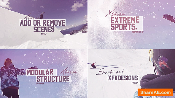 Videohive Extreme Sports Slideshow
