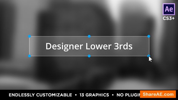 Videohive Designer Titles and Lower Thirds