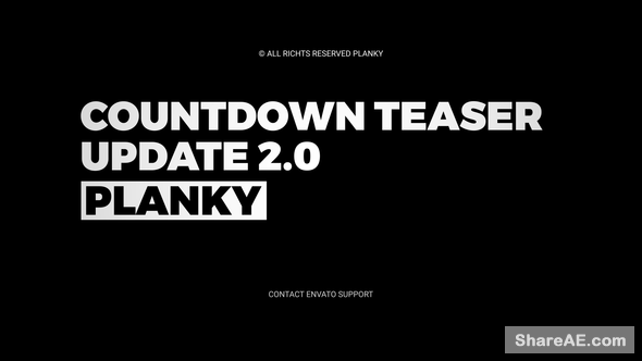 Videohive Countdown Teaser v2