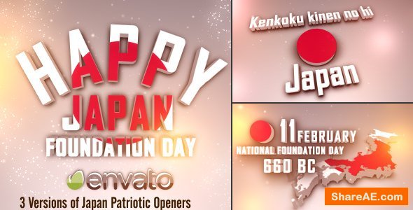 Videohive Japan Patriotic Openers