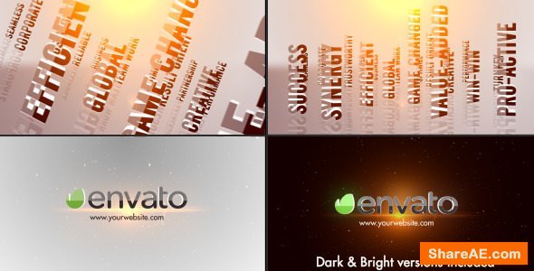 Videohive 3D Titles Corporate Logo