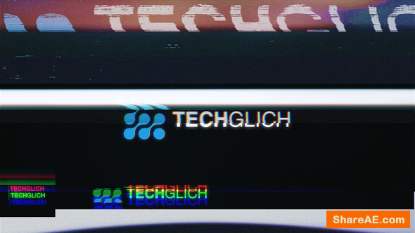 Videohive Glitch Logo Reveal 22584894