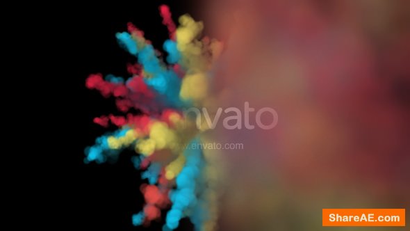 Videohive Colorful Explosion Logo