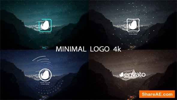 Videohive Minimal Logo 4k