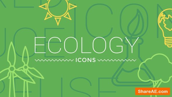 Videohive Ecology Concept Icons 19517644