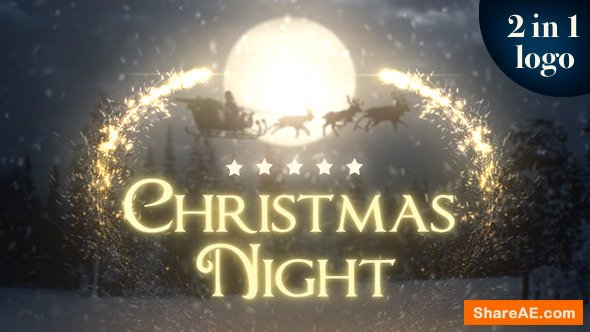 Videohive Christmas night 2 in 1