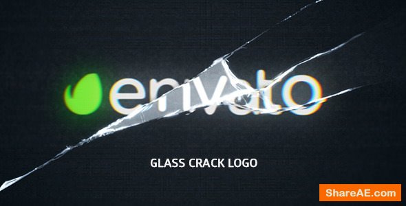 Videohive Glass Crack Logo