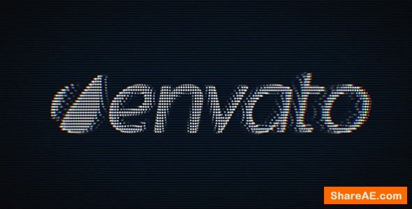 Videohive Glitchy Logo Reveal