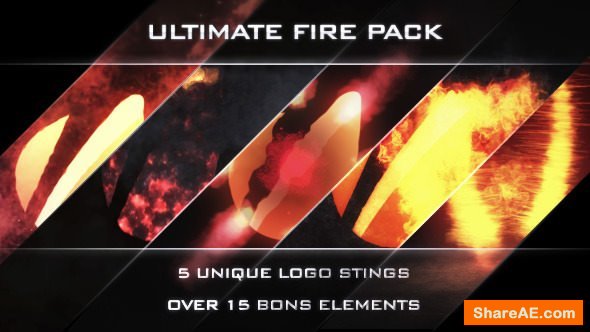 Videohive Ultimate Fire Reveal Pack