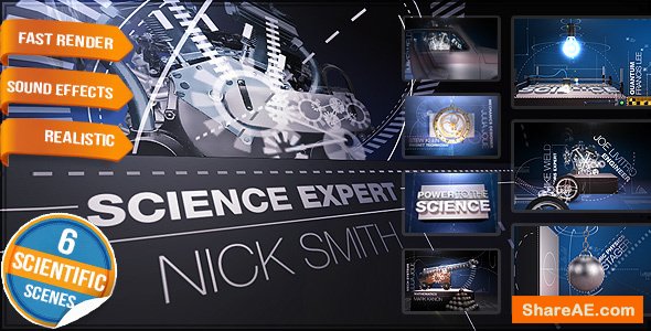 Videohive Engineering Mechanics and Technology Invention Intro